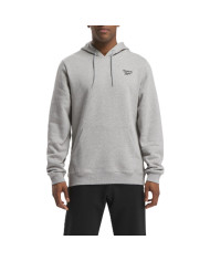 Bluza męska Reebok IDENTITY SMALL LOGO FLEECE HOODIE 100202875 Szara - Sklep online Mastersport