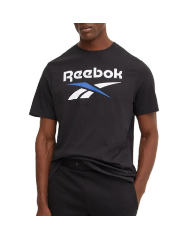 Koszulka męska Reebok IDENTITY BIG LOGO TEE 100206029 Czarna - Sklep online Mastersport