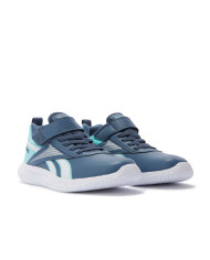 Buty dziecięce Reebok RUSH RUNNER SYN ELASTIC LACE & TOP STRAP 100209195 Niebieskie - Sklep online Mastersport
