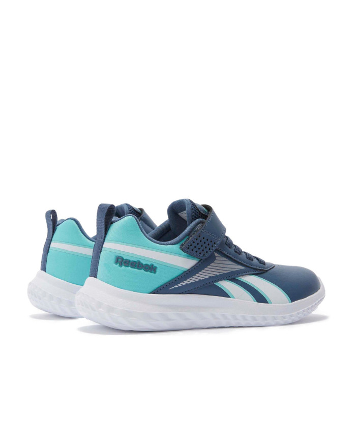 Buty dziecięce Reebok RUSH RUNNER SYN ELASTIC LACE & TOP STRAP 100209195 Niebieskie - Sklep online Mastersport