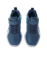 Buty dziecięce Reebok RUSH RUNNER SYN ELASTIC LACE & TOP STRAP 100209195 Niebieskie - Sklep online Mastersport
