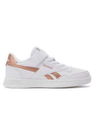 Buty dziecięce Reebok COURT ADVANCE ELASTIC & TOP STRAP 100211098 Białe - Sklep online Mastersport