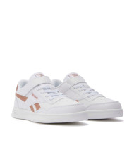 Buty dziecięce Reebok COURT ADVANCE ELASTIC & TOP STRAP 100211098 Białe - Sklep online Mastersport