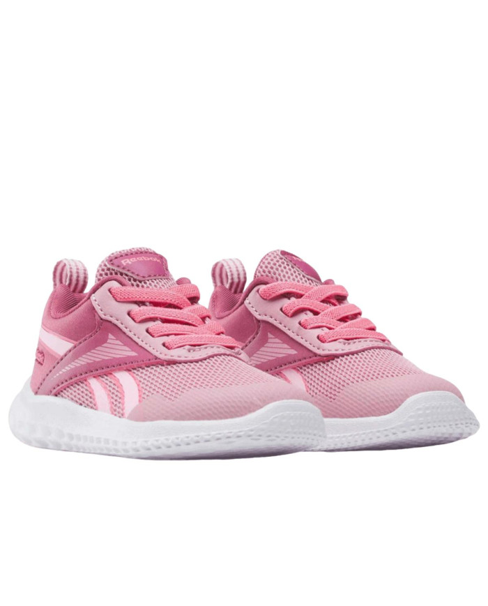 Buty dziecięce Reebok RUSH RUNNER 5 ELASTIC LACE 100232032 Różowe - Sklep online Mastersport