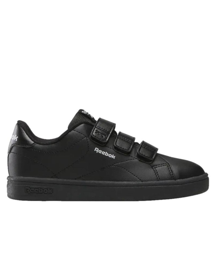 Buty dziecięce Reebok REEBOK COURT CLEAN HOOK & LOO 100233076 Czarne - Sklep online Mastersport
