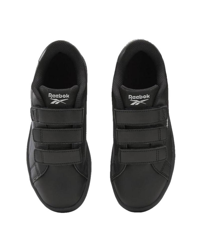 Buty dziecięce Reebok REEBOK COURT CLEAN HOOK & LOO 100233076 Czarne - Sklep online Mastersport