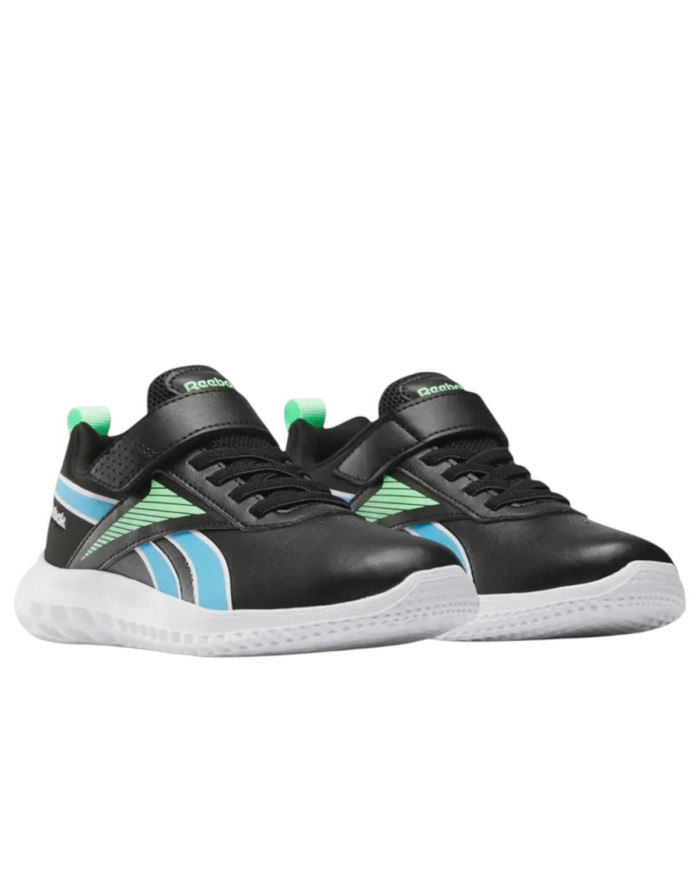 Buty dziecięce Reebok RUSH RUNNER SYN ELASTIC LACE 100238559 Czarne - Sklep online Mastersport