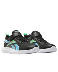 Buty dziecięce Reebok RUSH RUNNER SYN ELASTIC LACE 100238559 Czarne - Sklep online Mastersport