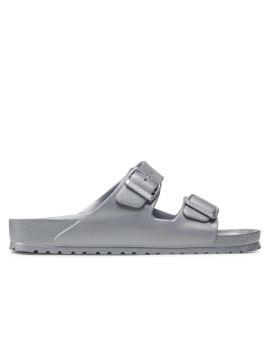 Klapki męskie Birkenstock ARIZONA EVA REGULAR 1003490 Srebrne - Sklep online Mastersport