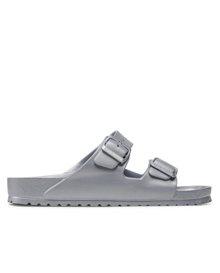 Klapki męskie Birkenstock ARIZONA EVA REGULAR 1003490 Srebrne - Sklep online Mastersport