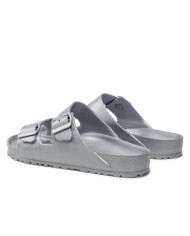Klapki męskie Birkenstock ARIZONA EVA REGULAR 1003490 Srebrne - Sklep online Mastersport
