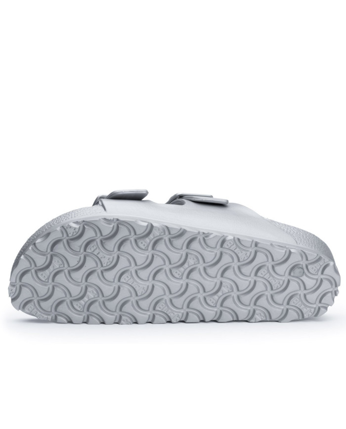 Klapki damskie Birkenstock ARIZONA EVA NARROW 1003491 Srebrne - Sklep online Mastersport