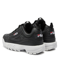 Buty damskie Fila DISRUPTOR LOW W 101030225Y Czarne - Sklep online Mastersport