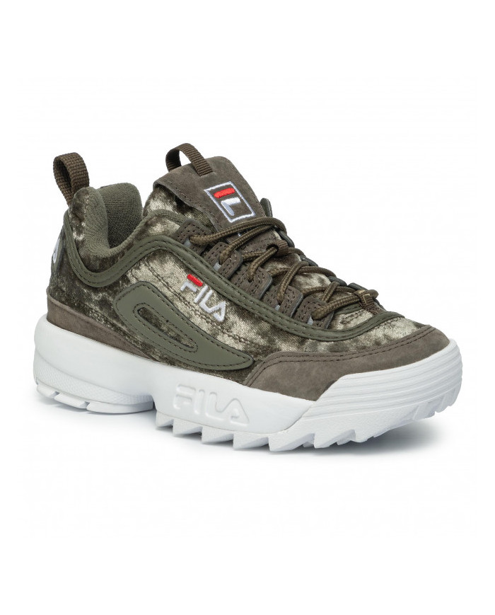 Buty damskie Fila DISRUPTOR V LOW W 101055550I Zielone - Sklep online Mastersport