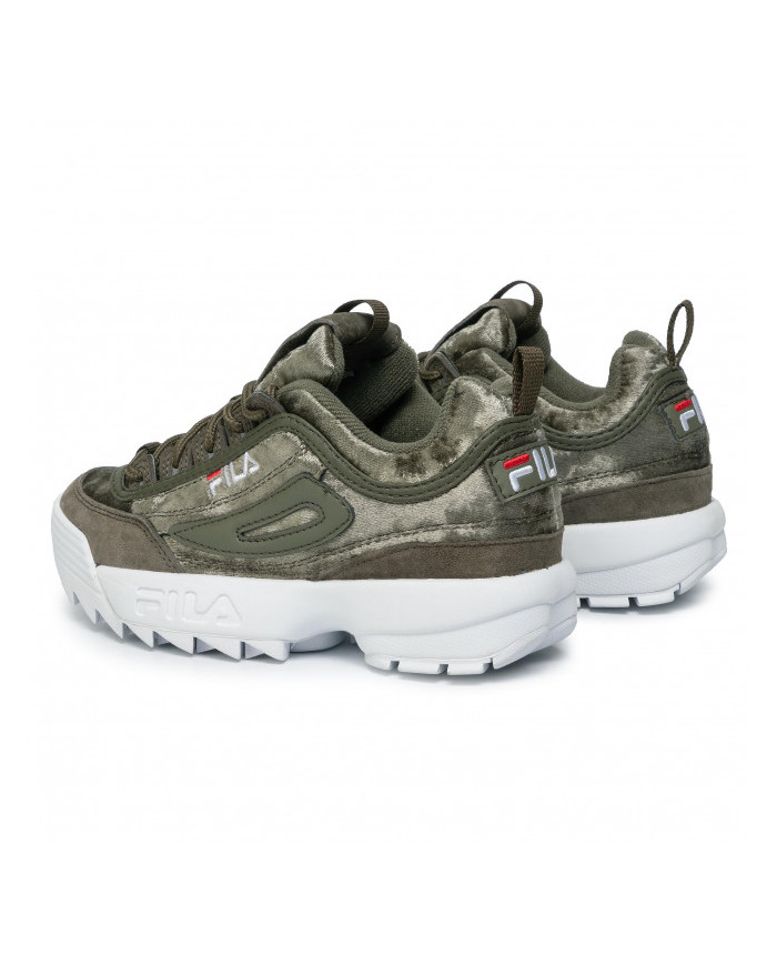 Buty damskie Fila DISRUPTOR V LOW W 101055550I Zielone - Sklep online Mastersport