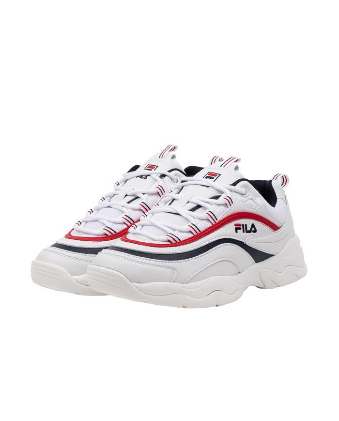 Buty damskie Fila RAY LOW W 1010562150 Białe - Sklep online Mastersport