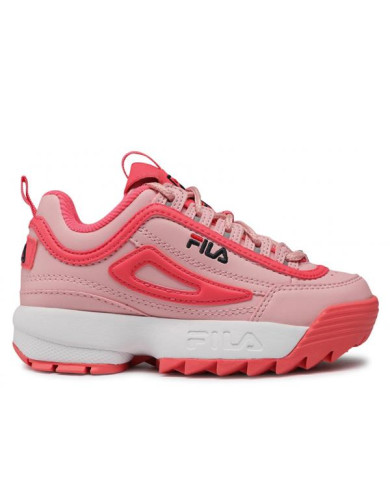 Buty dziecięce Fila DISRUPTOR KIDS 101056773W Różowe - Sklep online Mastersport