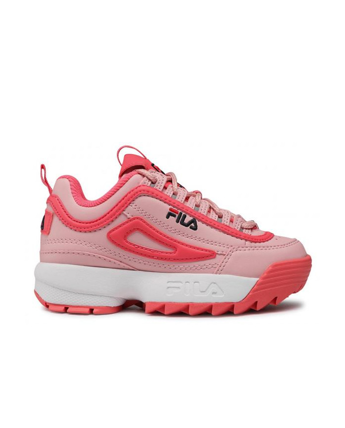 Buty dziecięce Fila DISRUPTOR KIDS 101056773W Różowe - Sklep online Mastersport