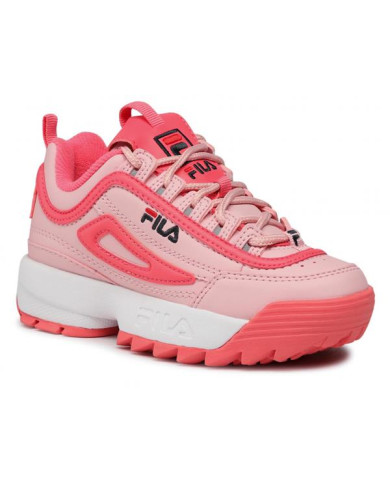 Buty dziecięce Fila DISRUPTOR KIDS 101056773W Różowe - Sklep online Mastersport
