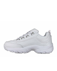 Buty dziecięce Fila STRADA LOW KIDS 10107811FG Białe - Sklep online Mastersport