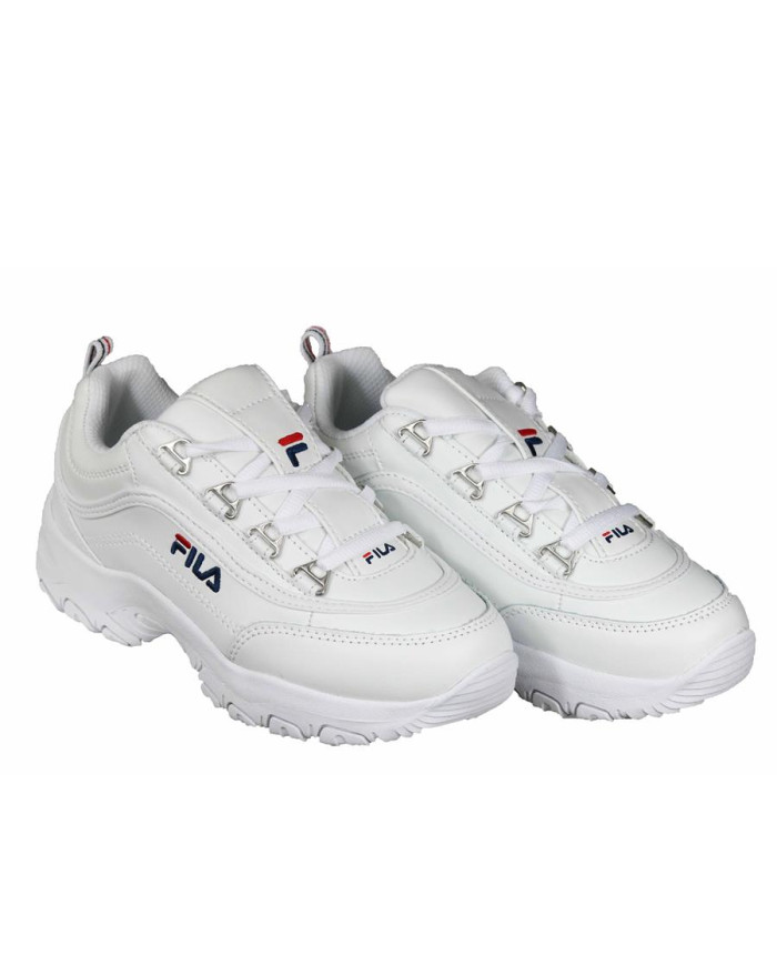 Buty dziecięce Fila STRADA LOW KIDS 10107811FG Białe - Sklep online Mastersport