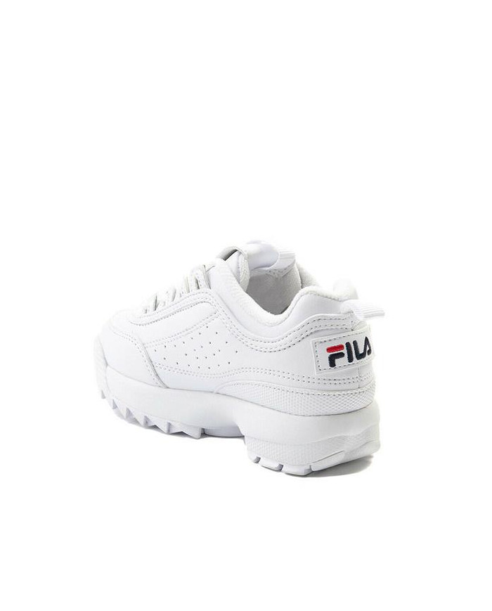 Buty dziecięce Fila DISRUPTOR INF 10108261FG Białe - Sklep online Mastersport