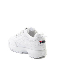 Buty dziecięce Fila DISRUPTOR INF 10108261FG Białe - Sklep online Mastersport