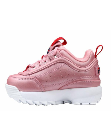 Buty dziecięce Fila DISRUPTOR F INF 101107773L Różowe - Sklep online Mastersport