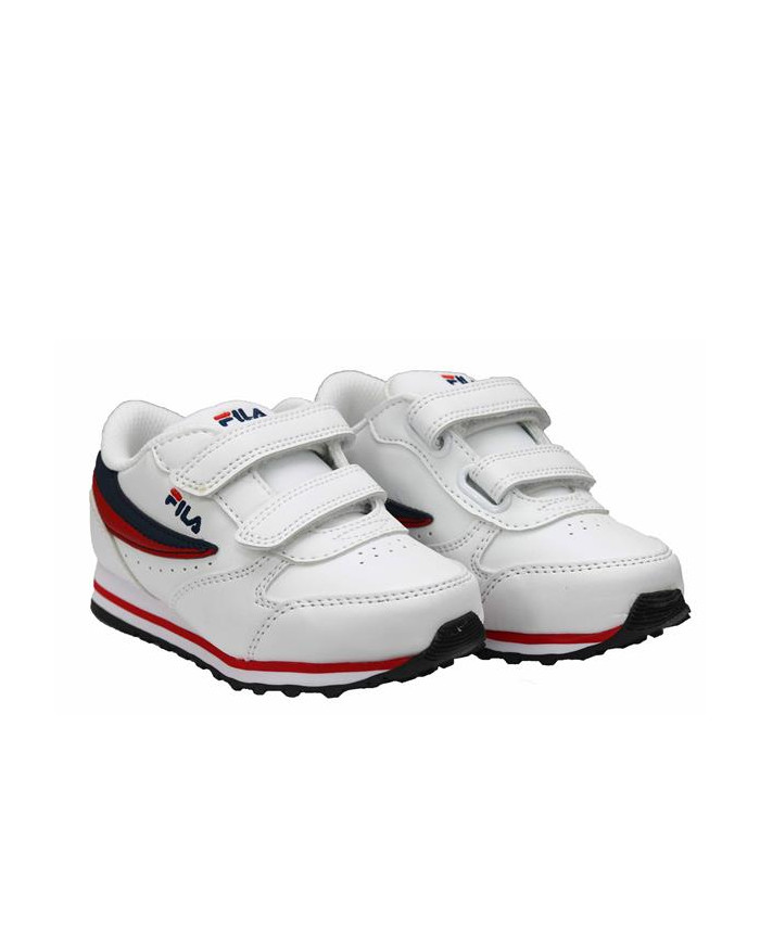 Buty dziecięce Fila ORBIT VELCRO INF 101108098F Białe - Sklep online Mastersport