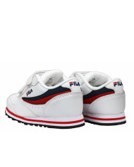 Buty dziecięce Fila ORBIT VELCRO INF 101108098F Białe - Sklep online Mastersport