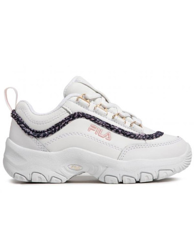 Buty dziecięce Fila STRADA A LOW JR 101125194F Białe - Sklep online Mastersport