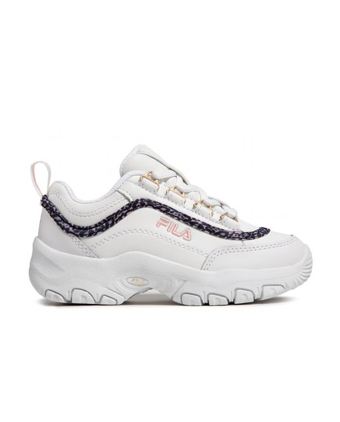 Buty dziecięce Fila STRADA A LOW JR 101125194F Białe - Sklep online Mastersport