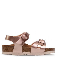 Klapki damskie Birkenstock RIO KIDS BF REGULAR 1012519 Różowe - Sklep online Mastersport