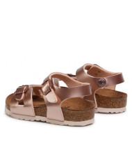 Klapki damskie Birkenstock RIO KIDS BF REGULAR 1012519 Różowe - Sklep online Mastersport