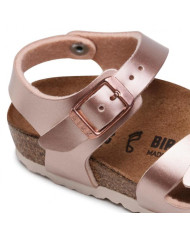 Klapki damskie Birkenstock RIO KIDS BF REGULAR 1012519 Różowe - Sklep online Mastersport