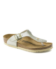 Klapki damskie Birkenstock GIZEH KIDS BF REGULAR 1015592 Złote - Sklep online Mastersport