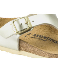 Klapki damskie Birkenstock GIZEH KIDS BF REGULAR 1015592 Złote - Sklep online Mastersport