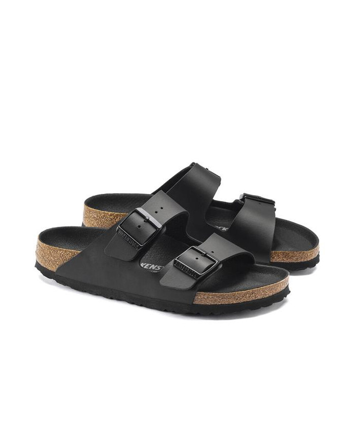 Klapki męskie Birkenstock ARIZONA BF REGULAR 1019098 Czarne - Sklep online Mastersport