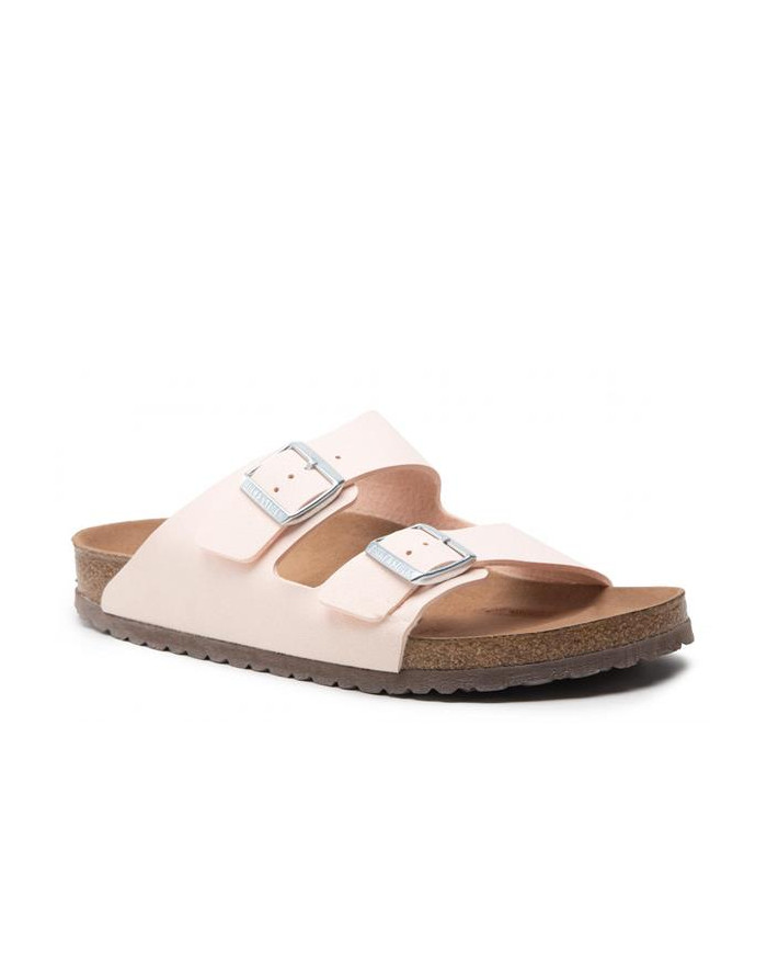 Klapki damskie Birkenstock ARIZONA BFBC EARTHY NARROW 1019635 Różowe - Sklep online Mastersport