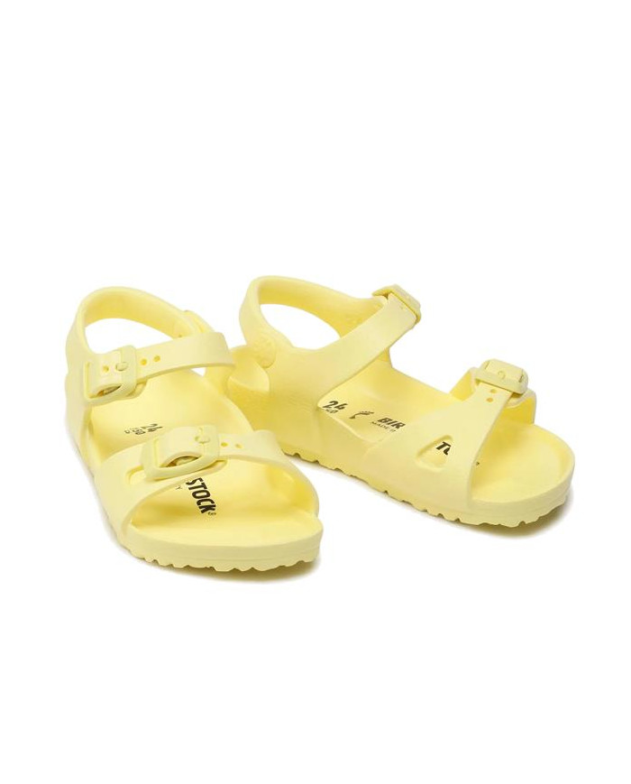 Klapki damskie Birkenstock RIO EVA KIDS NARROW 1021635 Żółte - Sklep online Mastersport