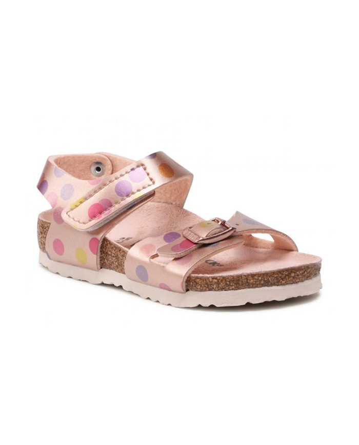 Klapki damskie Birkenstock COLORADO BF KIDS NARROW 1021711 Różowe - Sklep online Mastersport