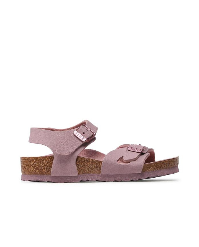 Klapki damskie Birkenstock RIO KIDS BFBC NARROW 1021730 Różowe - Sklep online Mastersport