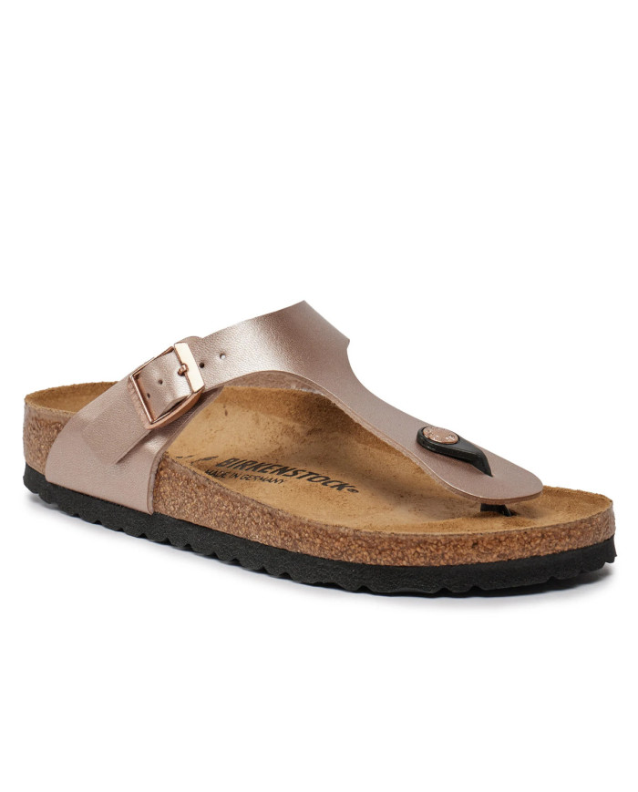 Klapki damskie Birkenstock GIZEH BF NARROW 1023925 Różowe - Sklep online Mastersport
