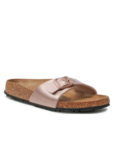 Klapki damskie Birkenstock MADRID BF NARROW 1023927 Różowe - Sklep online Mastersport