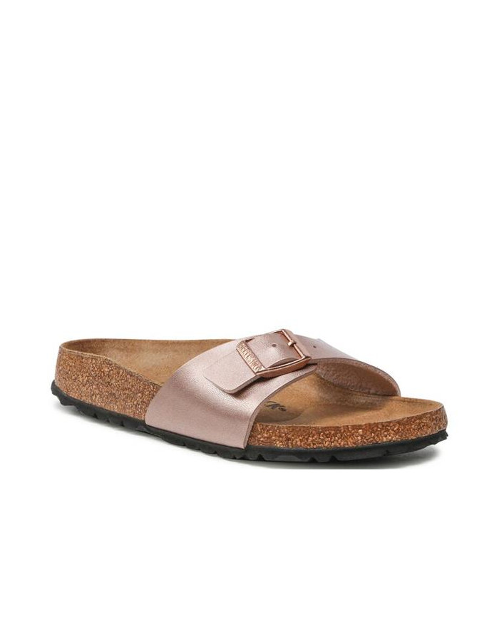 Klapki damskie Birkenstock MADRID BF NARROW 1023927 Różowe - Sklep online Mastersport