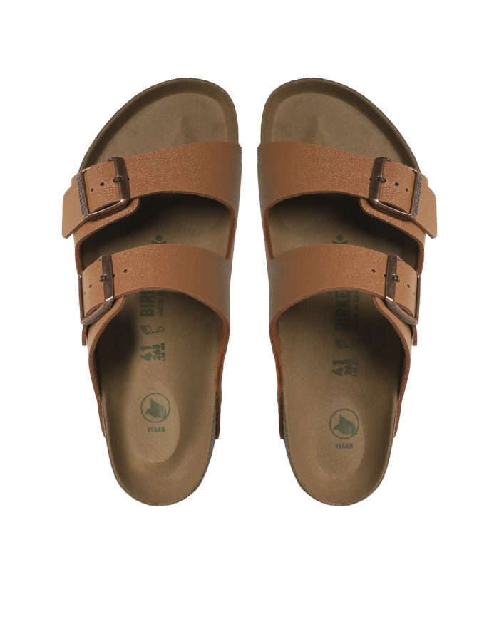 Klapki męskie Birkenstock ARIZONA BFBC REGULAR 1025006 Brązowe - Sklep online Mastersport