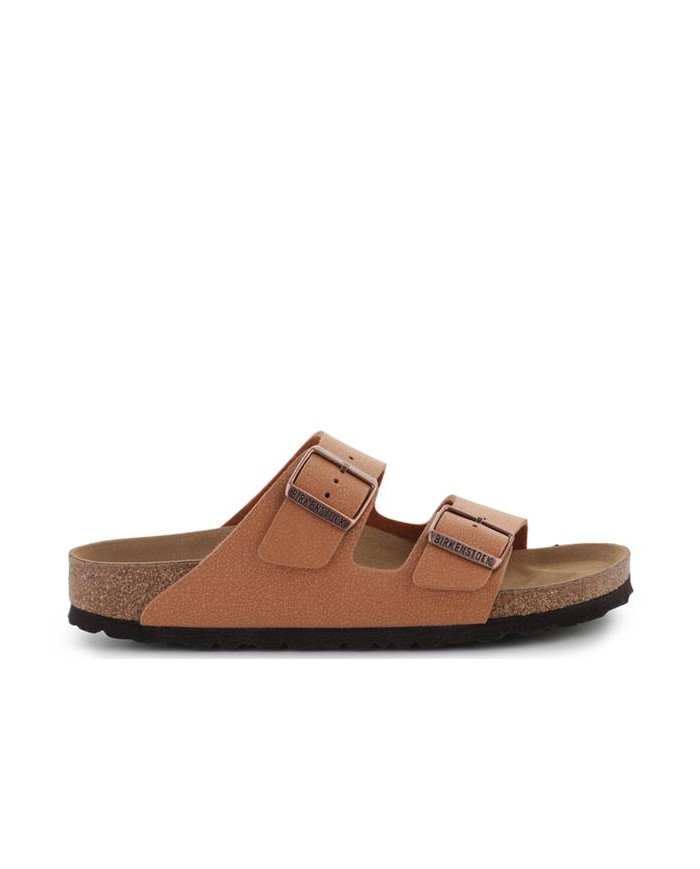 Klapki damskie Birkenstock ARIZONA BFBC EARTHY NARROW 1025046 Brązowe - Sklep online Mastersport