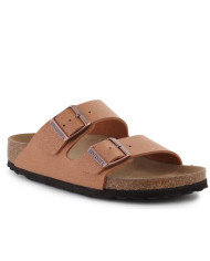 Klapki damskie Birkenstock ARIZONA BFBC EARTHY NARROW 1025046 Brązowe - Sklep online Mastersport