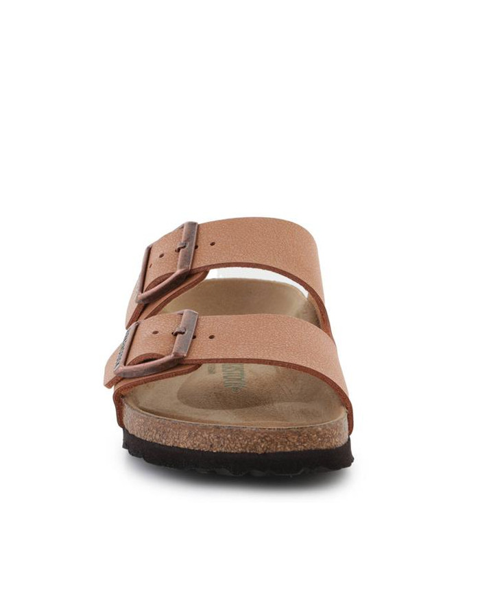 Klapki damskie Birkenstock ARIZONA BFBC EARTHY NARROW 1025046 Brązowe - Sklep online Mastersport