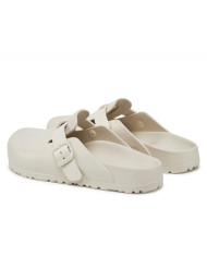 Klapki damskie Birkenstock BOSTON EVA NARROW 1027382 Beżowe - Sklep online Mastersport